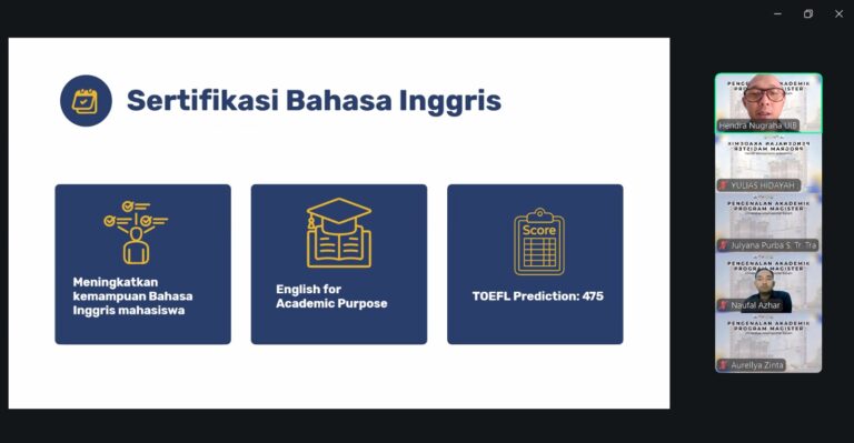 Pengenalan Akademik Program Magister Universitas Internasional Batam Semester Genap 2025/2026: Bekal Awal Mahasiswa Menuju Studi yang Unggul