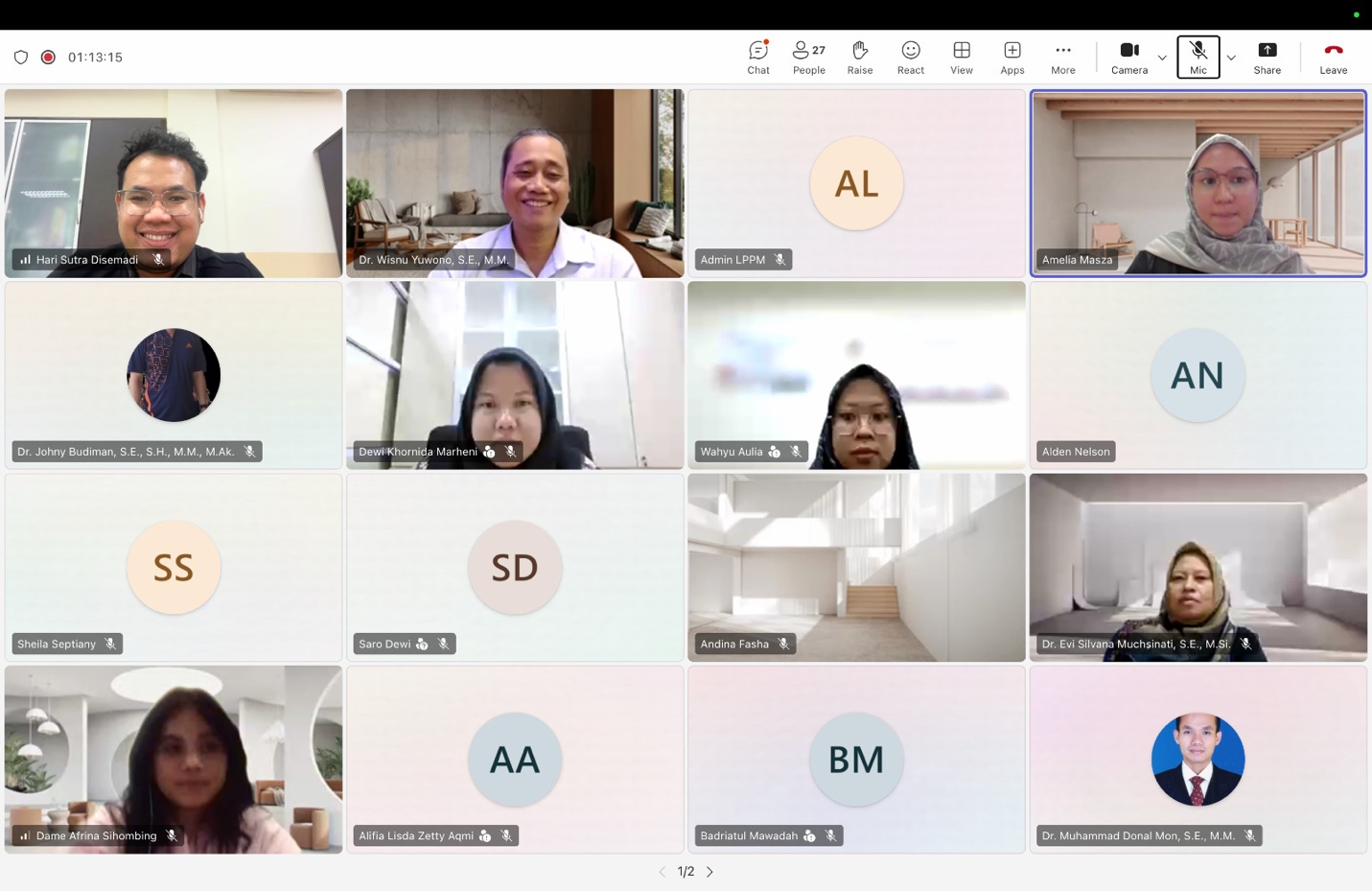A screenshot of a video conference AI-generated content may be incorrect.