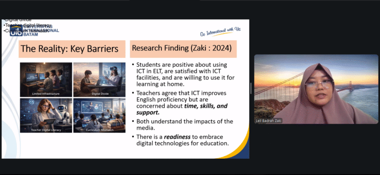 Global Collaboration in Action: ELE UIB Lecturer Speaks at UTAR Visiting Lecture