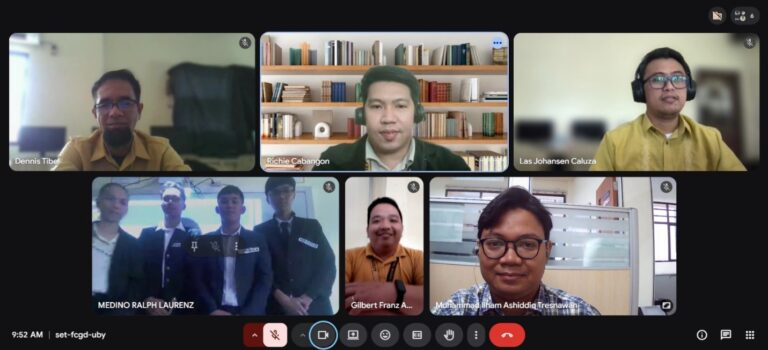 Dorong Inovasi AI Global, Dosen TI Berpartisipasi sebagai Panelist Capstone Project Defense di Leyte Normal University