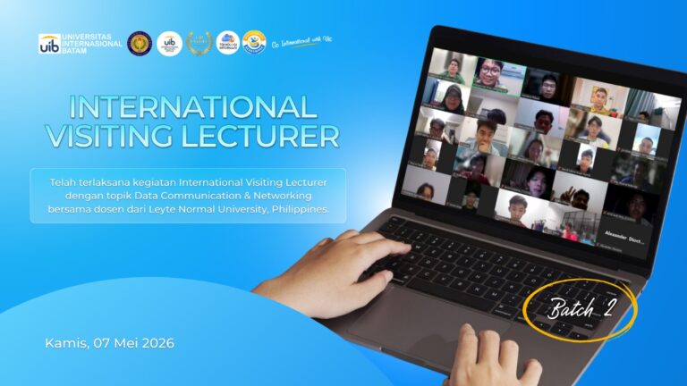 Perkuat Kolaborasi Internasional, Universitas Internasional Batam Gelar Webinar Inbound Lecturer Bersama Leyte Normal University