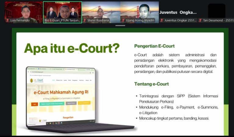 Menyiapkan Generasi Hukum Digital: Prodi Ilmu Hukum UIB Kupas Inovasi dan Tantangan E-Court di PTUN