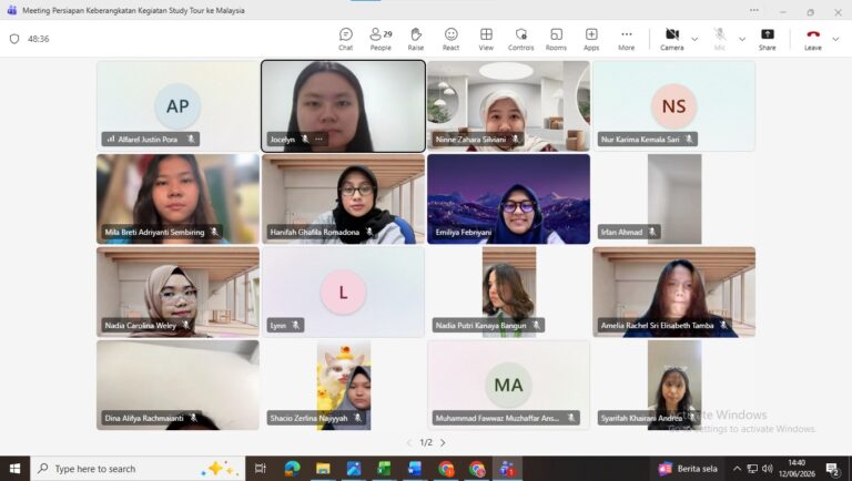 Langkah Awal Menuju Pengalaman Internasional: Ilmu Hukum UIB Gelar Meeting Persiapan Study Tour ke Malaysia