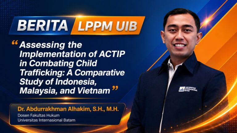 Kolaborasi Internasional Dr. Abdurrakhman Alhakim, S.H., M.H. dengan Universiti Teknologi MARA Malaysia Publikasikan Penelitian tentang Implementasi ACTIP dalam Pemberantasan Perdagangan Anak