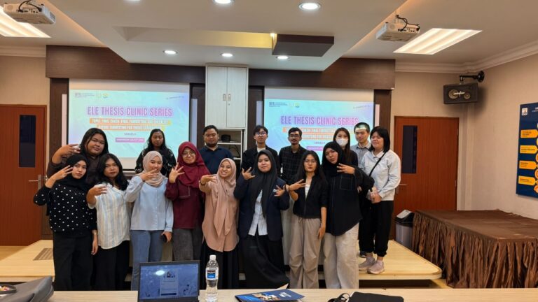 ELE Thesis Clinic Series #9 Equips Final-Year Students with Final Formatting and Thesis Submission Checklist