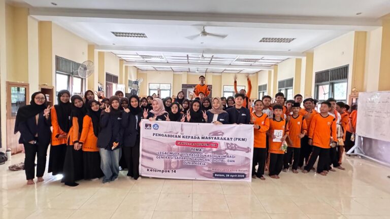 Mahasiswa Ilmu Hukum UIB Berikan Edukasi Hukum kepada Pelajar MA Qur’an Centre Batam