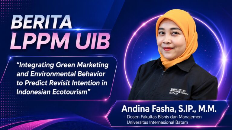 Dosen UIB Andina Fasha, S.IP., M.M. Perkuat Kolaborasi Riset dengan Akademisi IBI Kesatuan melalui Publikasi tentang Ekowisata Berkelanjutan