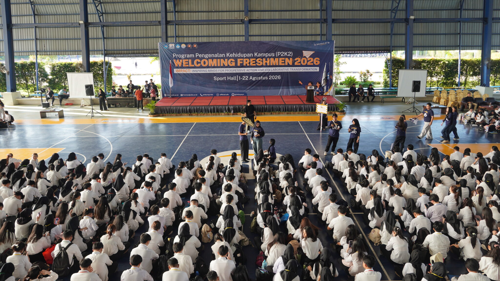 P2K2 UIB 2026 Resmi Dibuka, 1.560 Mahasiswa Baru Universitas Internasional Batam Siap Memulai Perkuliahan