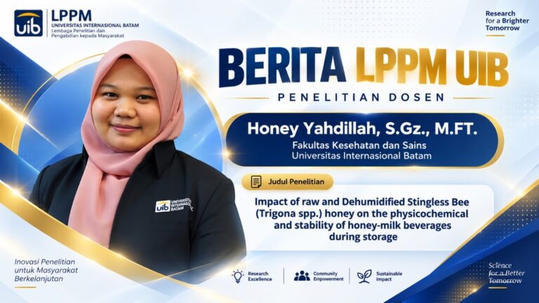 Kolaborasi Riset Internasional UIB Hasilkan Publikasi Scopus Q3