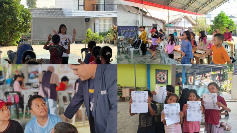 Mahasiswa PBI UIB Ajarkan Bahasa Inggris Interaktif di Tiban Baru