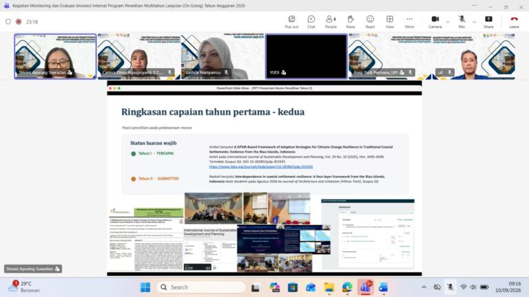 Monev Internal Penelitian Multitahun Lanjutan 2026 Perkuat Riset UIB
