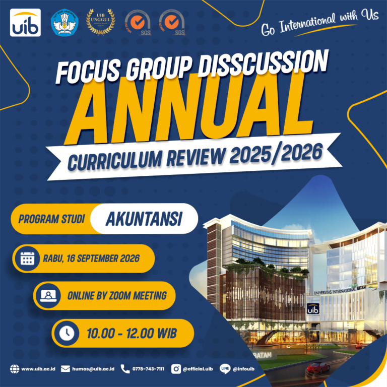 Program Studi Akuntansi UIB Gelar Annual Curriculum Review 2025/2026