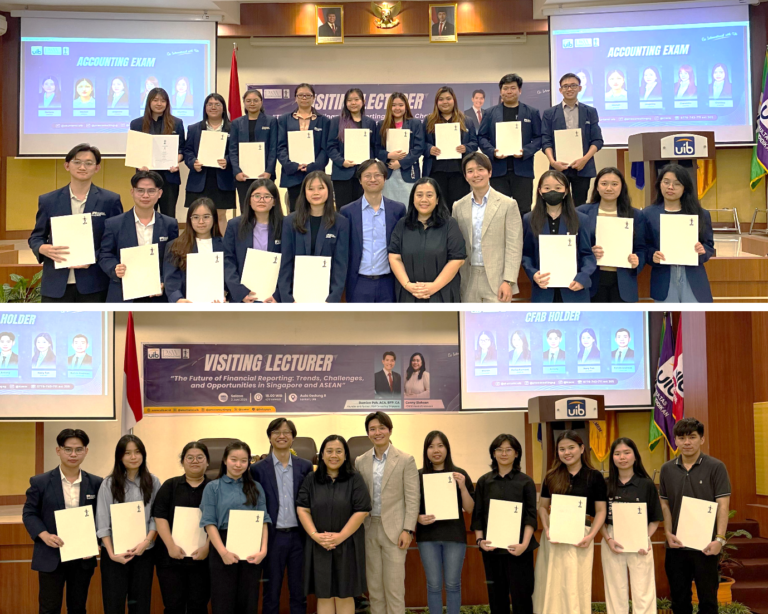 Visiting Lecturer Akuntansi UIB Bersama ICAEW dan P&W Consulting Singapore