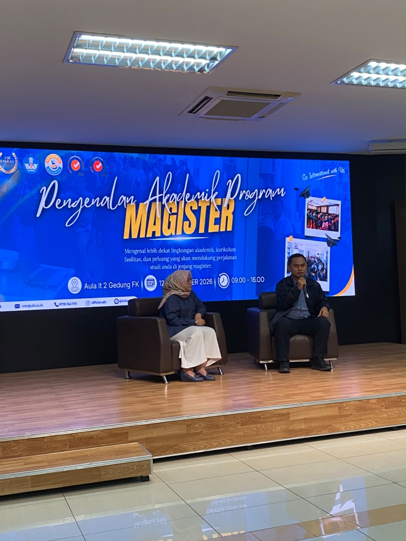 Pengenalan Akademik Program Magister UIB Sambut  Mahasiswa Baru 2026/2027