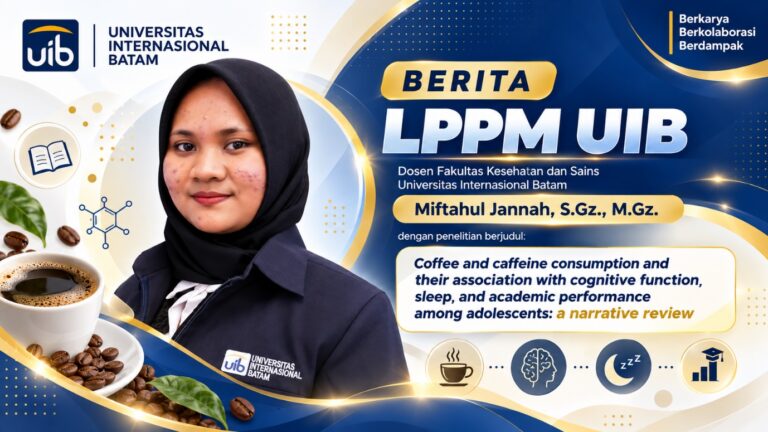 Penelitian Kolaborasi UIB dan UNIBA Banten tentang Kafein pada Remaja Terbit di Jurnal SINTA 2