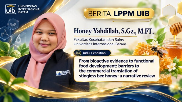 Dosen Gizi UIB Teliti Potensi Madu Lebah Tanpa Sengat