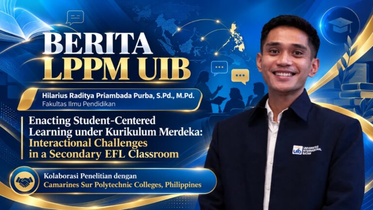 Dosen Pendidikan Bahasa Inggris UIB Berkolaborasi dengan Camarines Sur Polytechnic Colleges Filipina Kaji Tantangan Kurikulum Merdeka